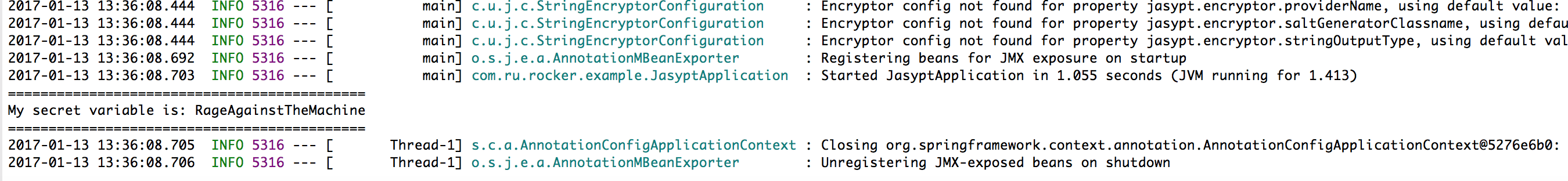 Spring Boot: Encrypt Property Value in Properties File - ru-rocker